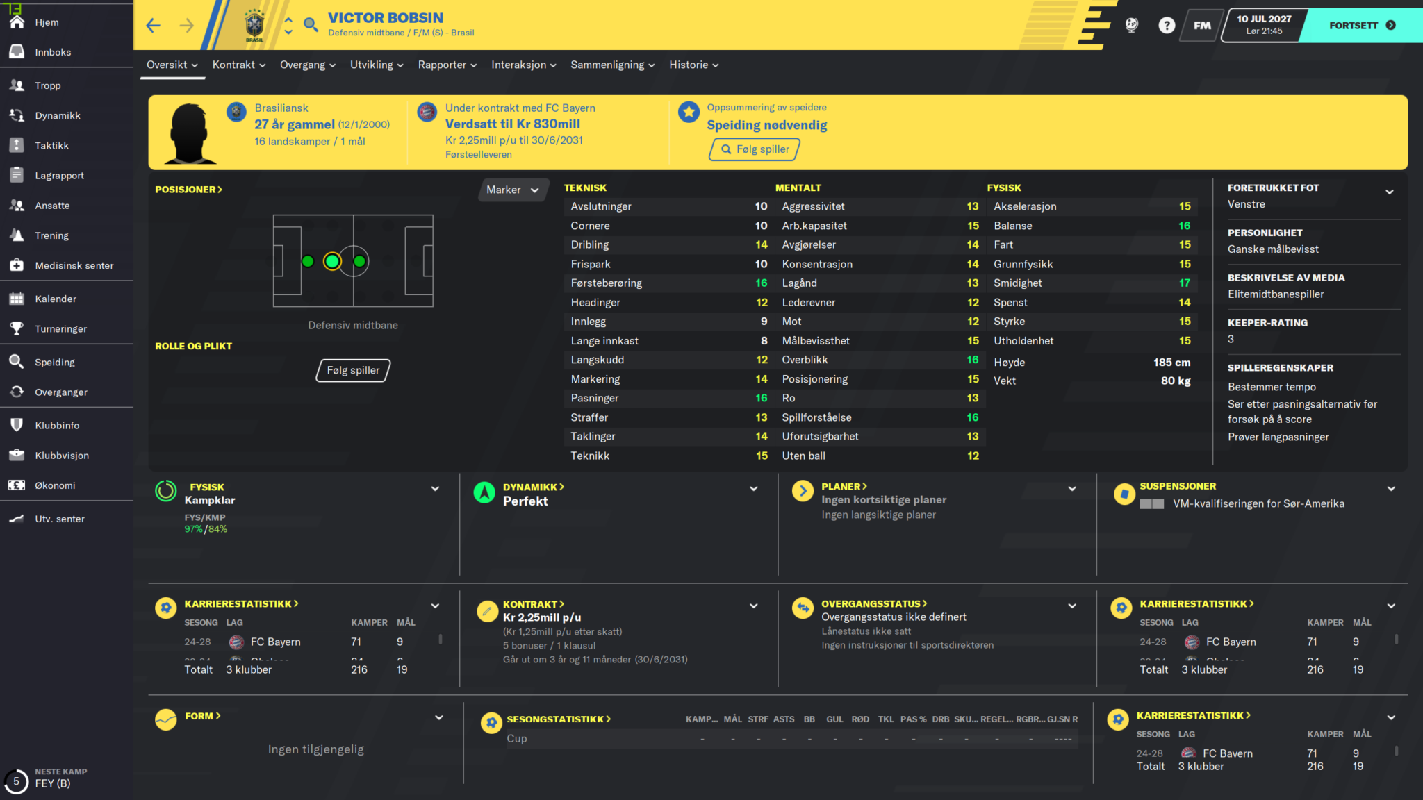 Victor Bobsin – Sosial 